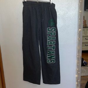 Michigan State sweatpants